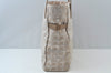 Authentic CHANEL New Travel Line Shoulder Tote Bag Nylon Leather Beige 0431J