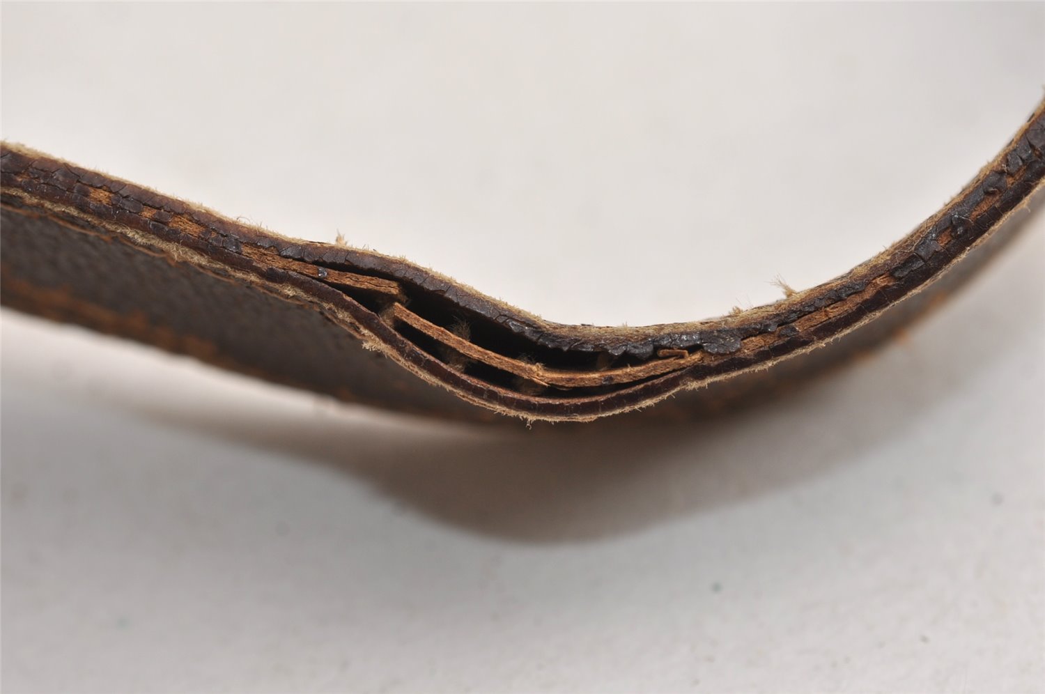 Authentic GUCCI Vintage Shoulder Tote Bag GG PVC Leather Brown 0432K