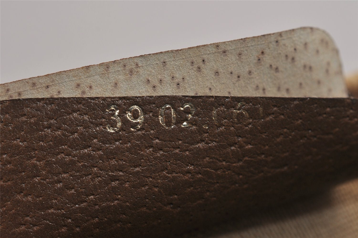 Authentic GUCCI Vintage Shoulder Tote Bag GG PVC Leather Brown 0432K