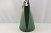 Authentic Louis Vuitton Epi Cluny Shoulder Bag Purse Green M52254 LV 0433J