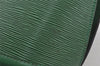 Authentic Louis Vuitton Epi Cluny Shoulder Bag Purse Green M52254 LV 0433J