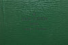 Authentic Louis Vuitton Epi Cluny Shoulder Bag Purse Green M52254 LV 0433J