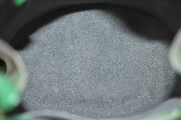 Authentic Louis Vuitton Epi Cluny Shoulder Bag Purse Green M52254 LV 0433J