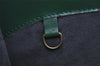 Authentic Louis Vuitton Epi Cluny Shoulder Bag Purse Green M52254 LV 0433J