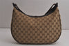 Authentic GUCCI Shoulder Cross Body Bag GG Canvas Leather 122790 Brown 0434K