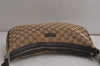 Authentic GUCCI Shoulder Cross Body Bag GG Canvas Leather 122790 Brown 0434K