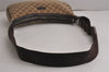 Authentic GUCCI Shoulder Cross Body Bag GG Canvas Leather 122790 Brown 0434K