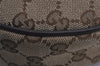 Authentic GUCCI Shoulder Cross Body Bag GG Canvas Leather 122790 Brown 0434K
