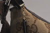 Authentic GUCCI Shoulder Cross Body Bag GG Canvas Leather 122790 Brown 0434K