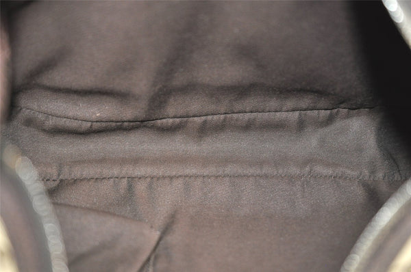 Authentic GUCCI Shoulder Cross Body Bag GG Canvas Leather 122790 Brown 0434K