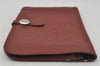 Authentic HERMES Dogon GM Leather Long Wallet Purse Brown 0435J