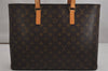 Authentic Louis Vuitton Monogram Luco Shoulder Tote Bag M51155 LV 0435K