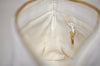 Authentic CHANEL Vintage Caviar Skin Clutch Hand Bag Purse White CC 0436J