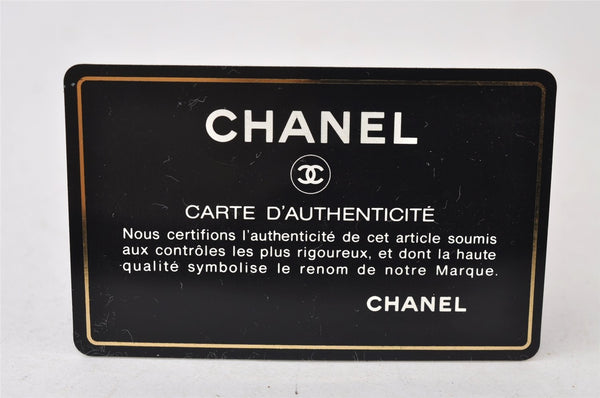 Authentic CHANEL Vintage Caviar Skin Clutch Hand Bag Purse White CC 0436J