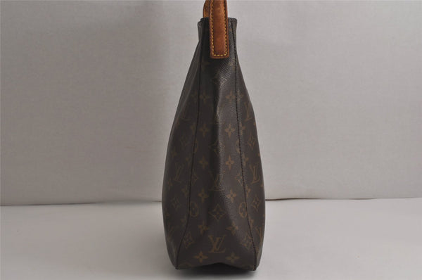 Authentic Louis Vuitton Monogram Looping GM Shoulder Bag M51145 LV 0436K