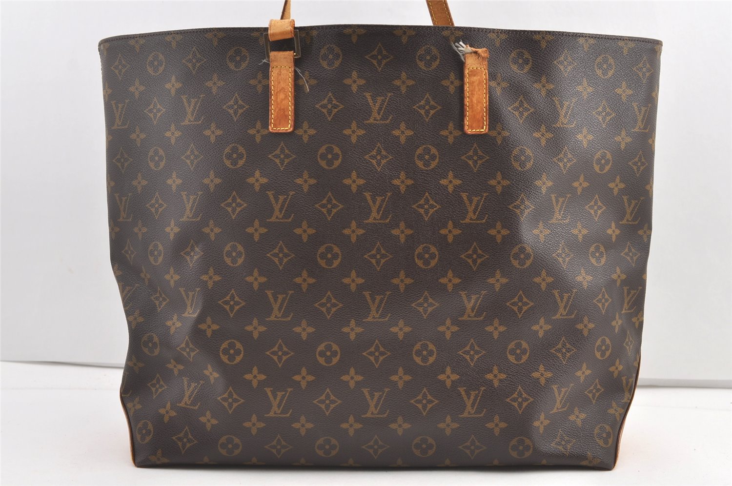 Authentic Louis Vuitton Monogram Cabas Alto Shoulder Tote Bag M51152 Junk 0437K