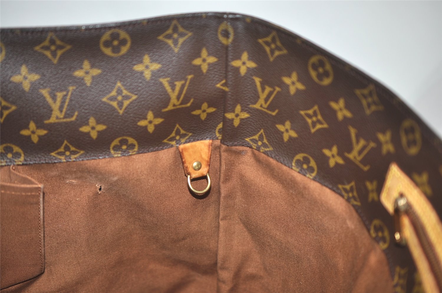 Authentic Louis Vuitton Monogram Cabas Alto Shoulder Tote Bag M51152 Junk 0437K