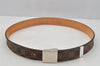 Authentic Louis Vuitton Damier Ceinture Carre Belt 80cm 31.5" M6803 LV 0439J