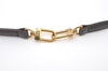 Authentic Louis Vuitton Leather Shoulder Strap Brown 39.8-46.9" LV 0442J