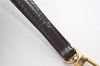 Authentic Louis Vuitton Leather Shoulder Strap Brown 39.8-46.9" LV 0442J