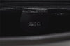 Authentic GUCCI Vintage Horsebit Shoulder Hand Bag Purse Leather Black 0444I