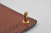 Auth Louis Vuitton Monogram Porte Cartes Credit Pression M60937 Card Case 0444K