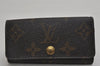 Authentic Louis Vuitton Monogram Multicles 4 Four Hooks Key Case M62631 LV 0445K