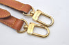 Authentic Louis Vuitton Leather Shoulder Strap Beige 40-46.9" LV 0447J