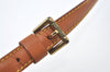 Authentic Louis Vuitton Leather Shoulder Strap Beige 40-46.9" LV 0447J