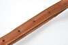 Authentic Louis Vuitton Leather Shoulder Strap Beige 40-46.9" LV 0447J