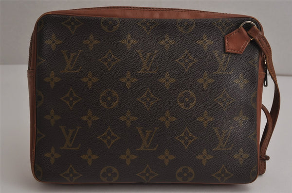 Authentic Louis Vuitton Monogram Pochette Sport Clutch Hand Bag Old Model 0447K