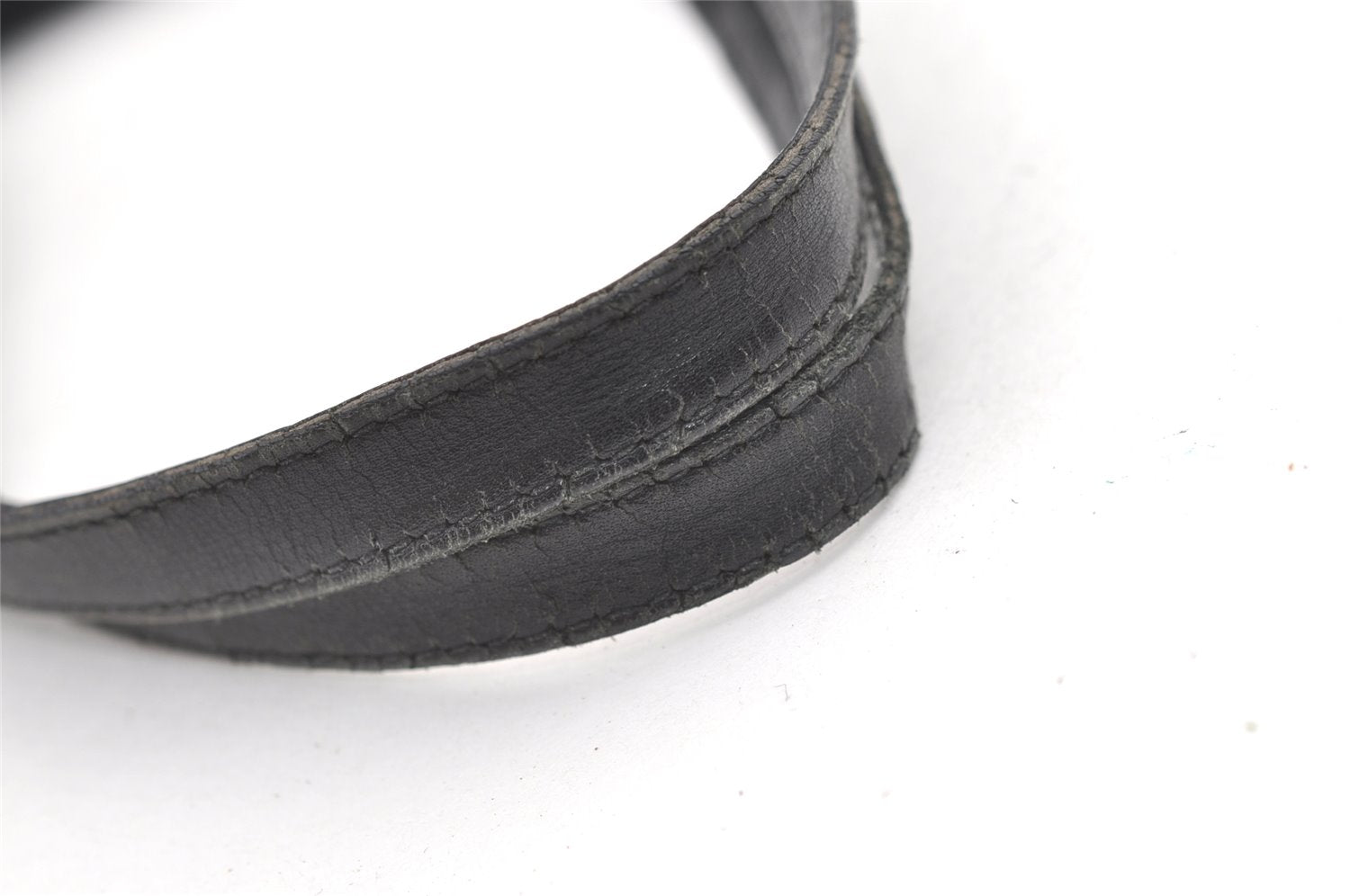 Authentic GUCCI Vintage Shoulder Tote Bag GG Canvas Leather 0021098 Black 0449K