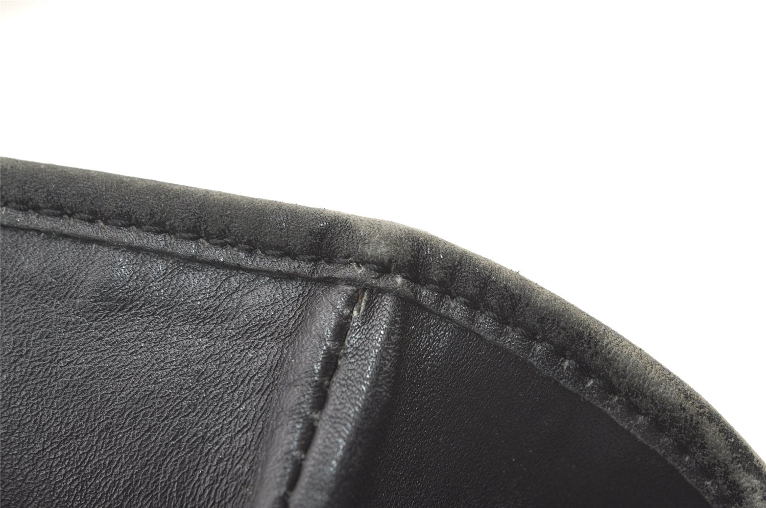 Authentic GUCCI Vintage Shoulder Tote Bag GG Canvas Leather 0021098 Black 0449K