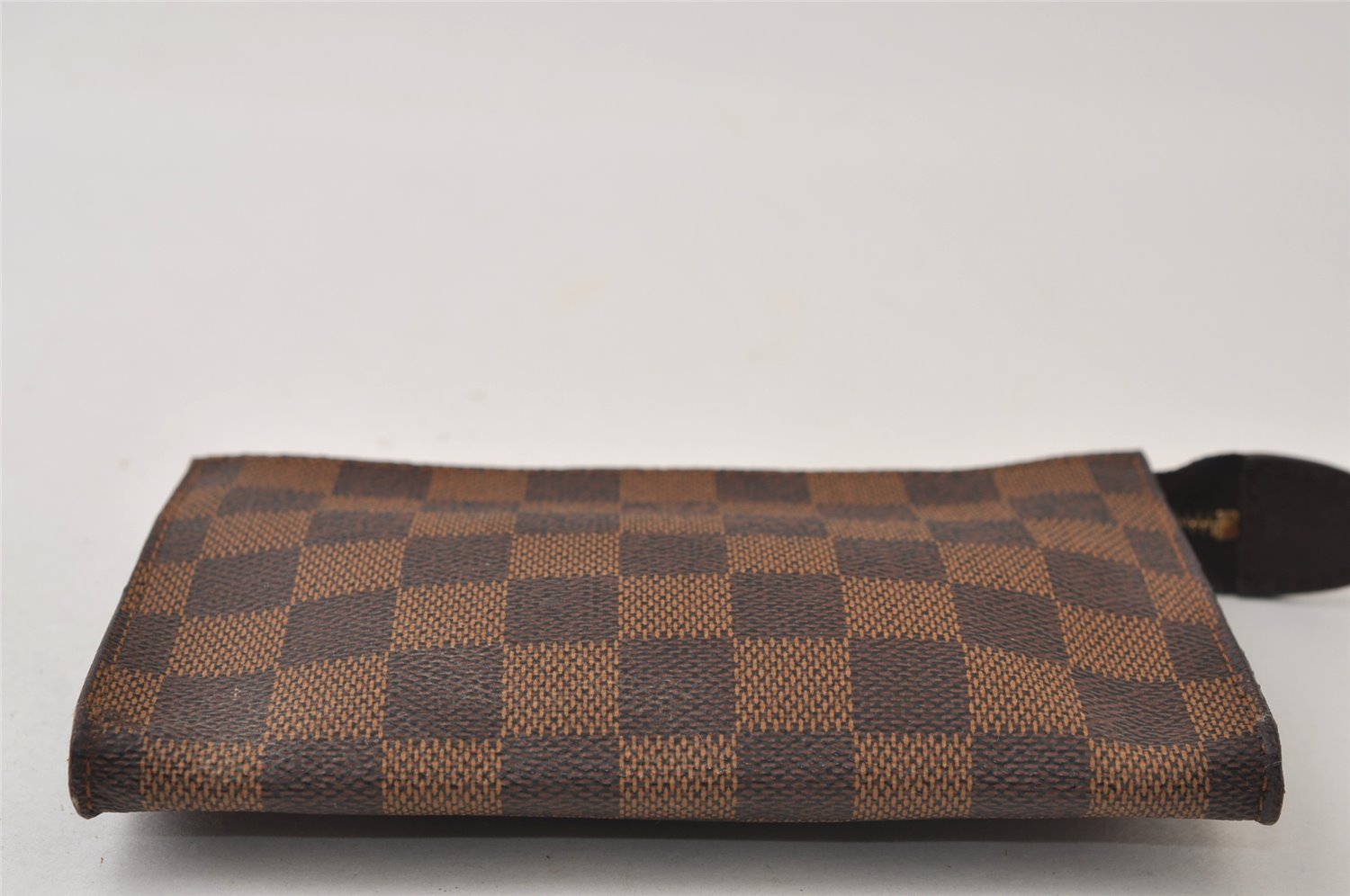 Authentic Louis Vuitton Damier Marais Bucket Pouch Purse Clutch LV 0450J