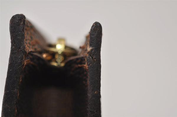 Authentic Louis Vuitton Damier Marais Bucket Pouch Purse Clutch LV 0450J