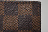Authentic Louis Vuitton Damier Marais Bucket Pouch Purse Clutch LV 0450J