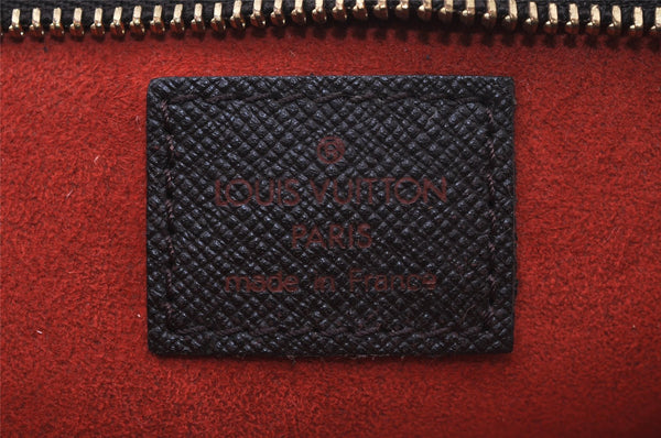 Authentic Louis Vuitton Damier Marais Bucket Pouch Purse Clutch LV 0450J