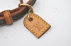 Auth Louis Vuitton Monogram Collier Baxter PM Leash Baxter MM M58072 LV 0451J