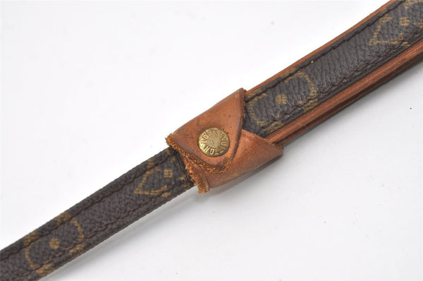 Auth Louis Vuitton Monogram Collier Baxter PM Leash Baxter MM M58072 LV 0451J