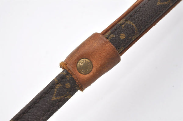 Auth Louis Vuitton Monogram Collier Baxter PM Leash Baxter MM M58072 LV 0451J