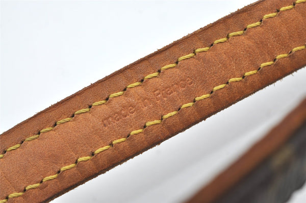 Auth Louis Vuitton Monogram Collier Baxter PM Leash Baxter MM M58072 LV 0451J