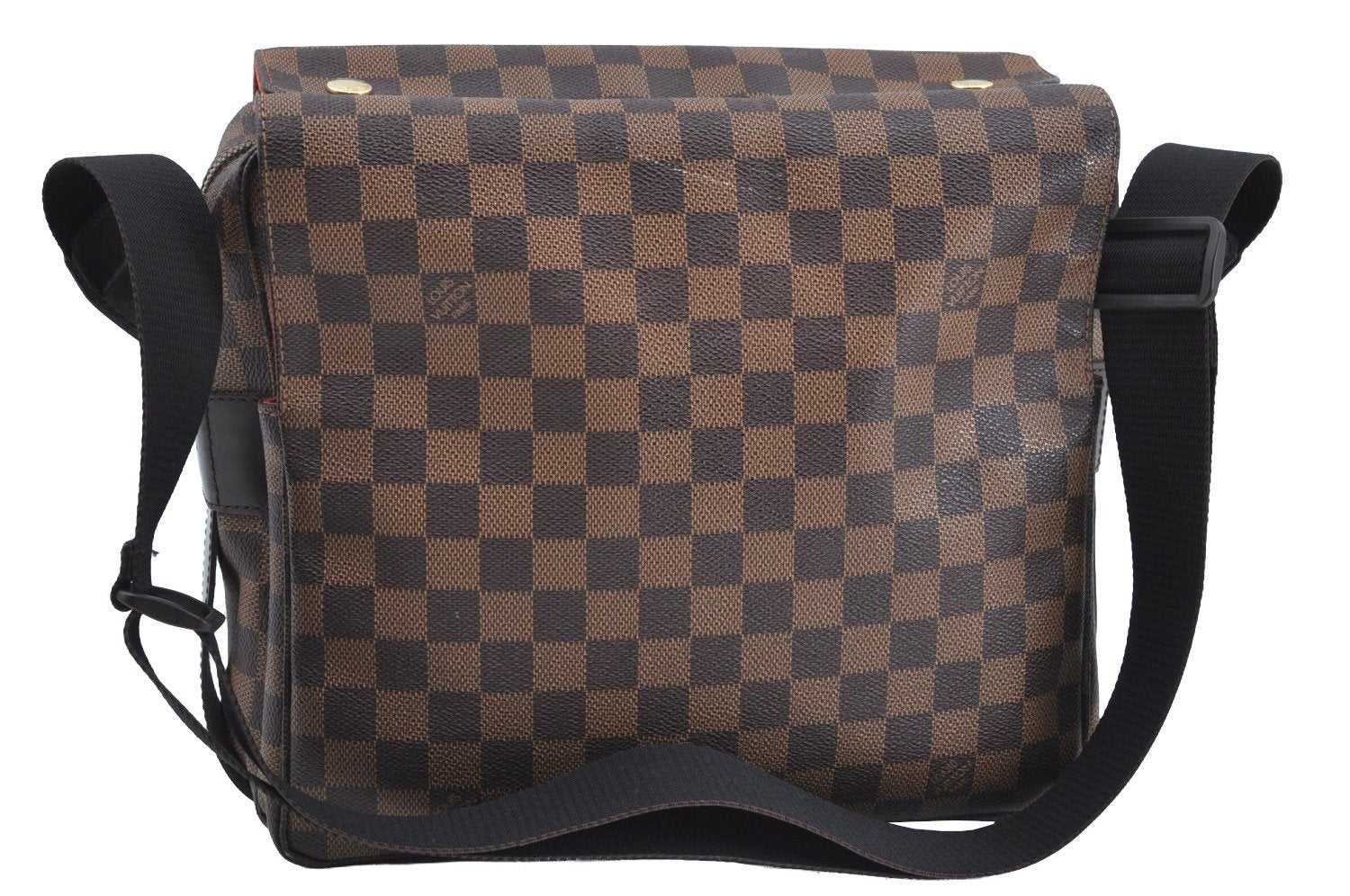 Authentic Louis Vuitton Damier Naviglio Shoulder Cross Body Bag N45255 LV 0452H