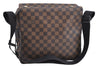 Authentic Louis Vuitton Damier Naviglio Shoulder Cross Body Bag N45255 LV 0452H