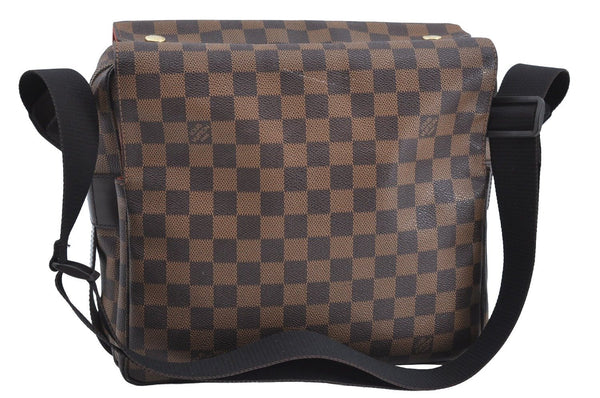Authentic Louis Vuitton Damier Naviglio Shoulder Cross Body Bag N45255 LV 0452H