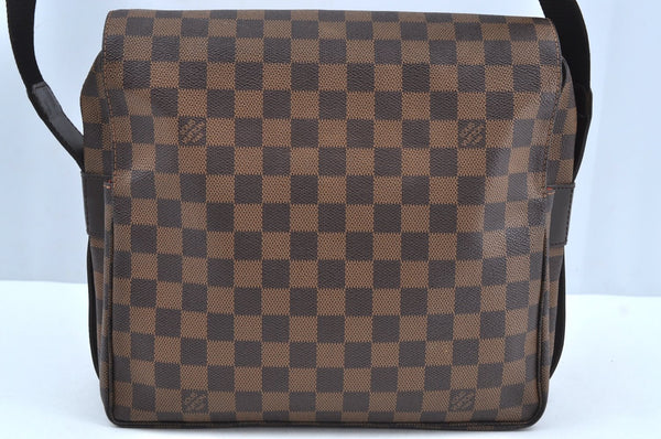 Authentic Louis Vuitton Damier Naviglio Shoulder Cross Body Bag N45255 LV 0452H