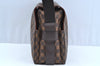 Authentic Louis Vuitton Damier Naviglio Shoulder Cross Body Bag N45255 LV 0452H
