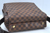 Authentic Louis Vuitton Damier Naviglio Shoulder Cross Body Bag N45255 LV 0452H