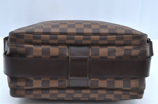 Authentic Louis Vuitton Damier Naviglio Shoulder Cross Body Bag N45255 LV 0452H