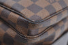 Authentic Louis Vuitton Damier Naviglio Shoulder Cross Body Bag N45255 LV 0452H
