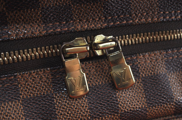 Authentic Louis Vuitton Damier Naviglio Shoulder Cross Body Bag N45255 LV 0452H